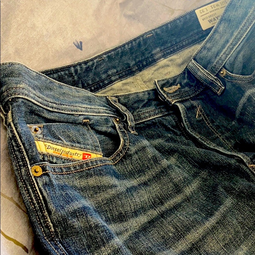 Men’s Diesel Waykee straight leg jeans 31x30